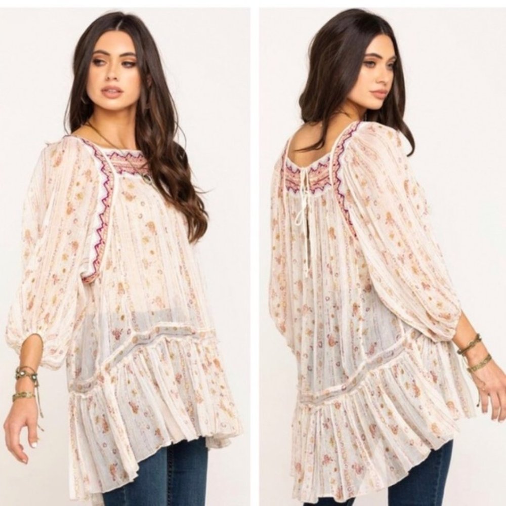 Free People Dance Magic Tunic Sz XS NWT